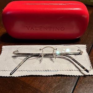 Valentino tortoise reading glasses